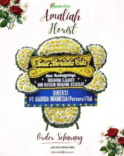 Papan Bunga Duka di Pinang Jaya